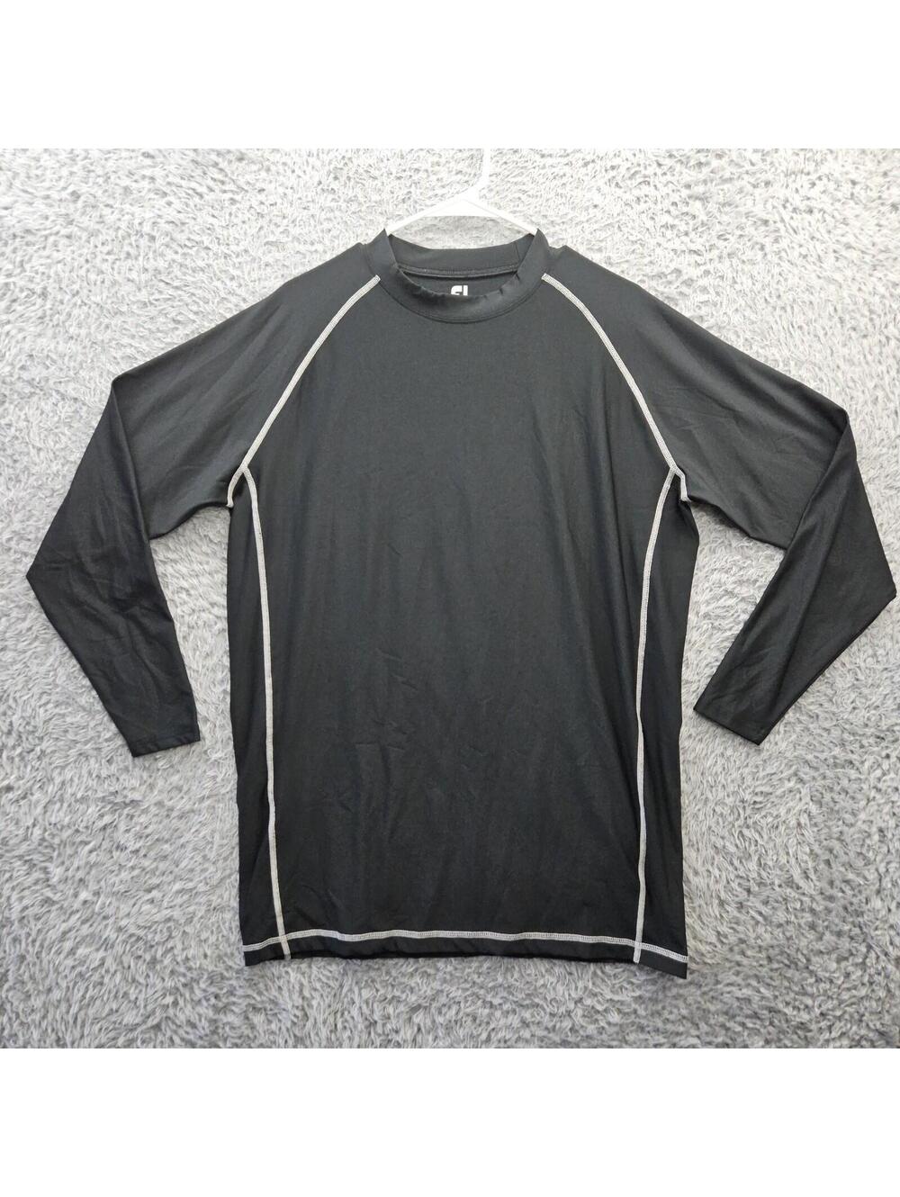 FOOTJOY FJ Thermal Baselayer Shirt Long Sleeve Men 2XL Black